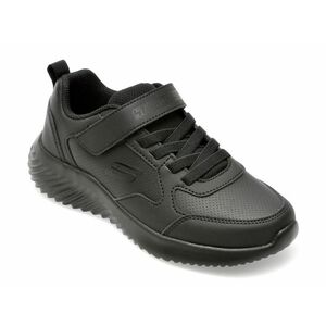 Pantofi SKECHERS negri, BOUNDER-POWER STUDY, din piele ecologica imagine
