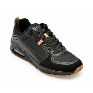 Pantofi SKECHERS negri, UNO, din piele ecologica imagine