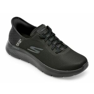 Pantofi SKECHERS negri, GO WALK FLEX-HANDS U, din material textil imagine
