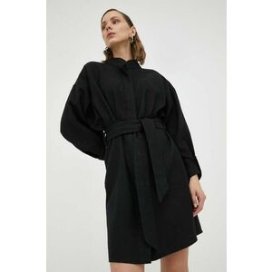 Undress Code rochie culoarea negru, mini, drept imagine