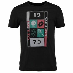 Lotto TEE SUPRA VII Tricou pentru bărbați, negru, mărime XXL imagine