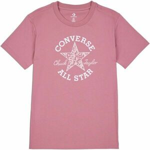 Converse CHUCK PATCH INFILL TEE Tricou de damă, roz, mărime imagine