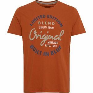 BLEND TEE REGULAR FIT Tricou pentru bărbați, portocaliu, mărime S imagine
