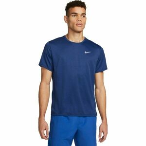 Nike NK DF UV MILER SS Tricou de antrenament bărbați, albastru închis, mărime M imagine