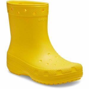 Crocs CLASSIC RAIN BOOT Cizme de cauciuc pentru femei, galben, mărime 36/37 imagine
