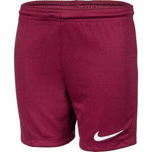 Nike DRI-FIT PARK 3 JR TQO Pantaloni de fotbal băieți, vișiniu, mărime M imagine