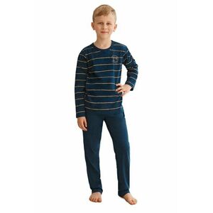 Pijama pentru băieți 2621 Harry dark blue imagine