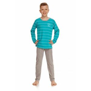 Pijama pentru băieți 2621 Harry turquoise imagine