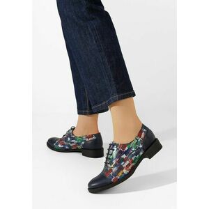 Pantofi oxford dama Genave V4 multicolori imagine