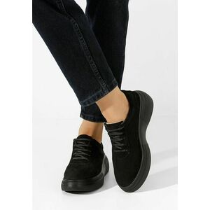 Pantofi casual cu platformă Delisa V2 negri imagine