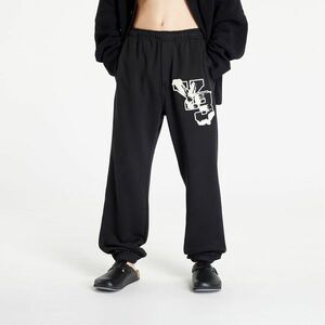 Y-3 Graphic French Terry Pants Black imagine