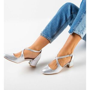 Pantofi dama Fresh Argintii imagine