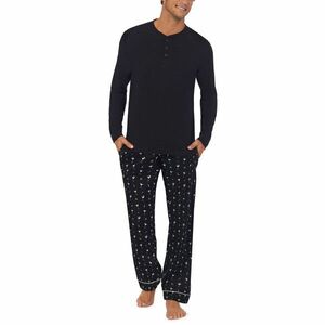 Imbracaminte Femei BedHead Pajamas Long Sleeve Henley Pajama Set Tipsy Martini imagine