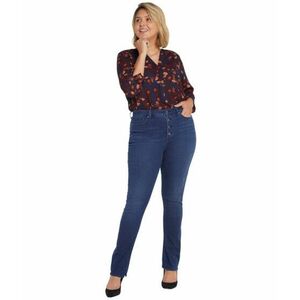 Imbracaminte Femei NYDJ Plus Size Plus Size High-Rise Alina Legging Jeans with Ankle Slits in Grant Grant imagine