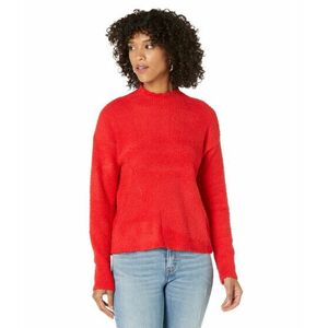 Imbracaminte Femei Sanctuary Plush Mock Neck Sweater Ruby imagine