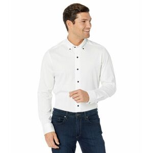 Imbracaminte Barbati David Donahue Fusion Knit Shirt White imagine