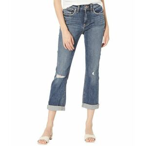 Imbracaminte Femei Silver Jeans Co Avery High-Rise Capris L44922EGX398 Indigo imagine