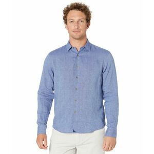 Imbracaminte Barbati UNTUCKit Wrinkle-Resistant Linen Ravines Shirt Blue imagine