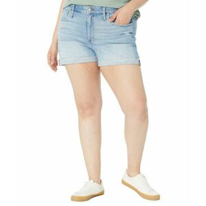 Imbracaminte Femei Madewell Plus High-Rise Denim Shorts in Astell Wash Ripped Edition Astell Wash imagine