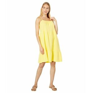 Imbracaminte Femei bobi Los Angeles Beach Gauze Tiered Cami Dress Sunbeam imagine