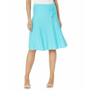 Imbracaminte Femei MICHAEL Michael Kors Cinched Waist Skirt Turquoise imagine