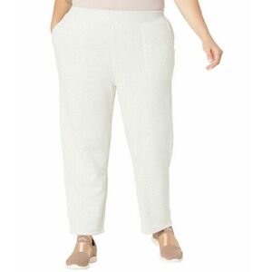 Imbracaminte Femei Madewell Plus MWL Airyterry Stitched-Pocket Tapered Sweatpants Heather Light Grey imagine