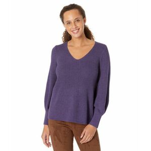 Imbracaminte Femei NICZOE Shaker Knit V-Neck Sweater Fig imagine
