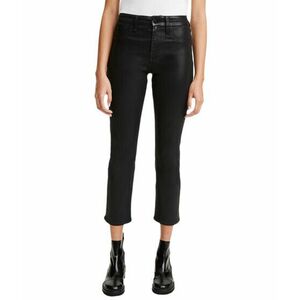 Imbracaminte Femei Jen7 by 7 For All Mankind Coated Ankle Straight in Black Coated Black Coated imagine