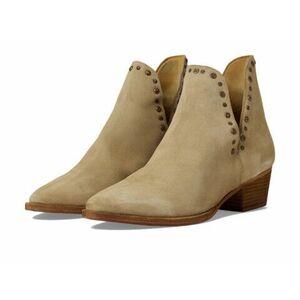 Incaltaminte Femei Free People Studded Charm Double V Boot Camel Suede imagine