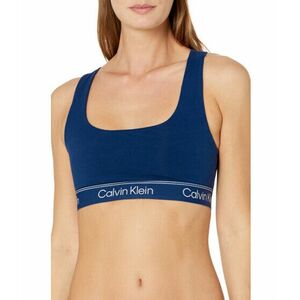 Imbracaminte Femei Calvin Klein Underwear Athletic Unlined Bralette Blue Depths imagine