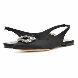 Incaltaminte Femei Nine West Blingy 2 Black Satin imagine