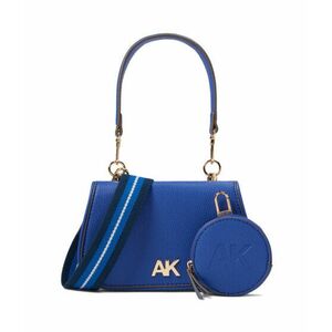 Genti Femei Anne Klein Convertible Flap Shoulder Bag w Web Strap amp Coin Purse Lazuli BlueLazuli Blue Multi imagine