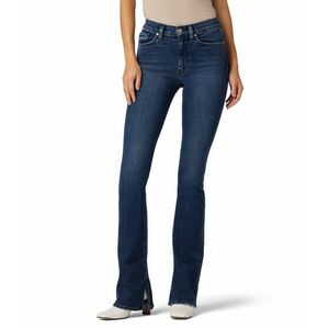 Imbracaminte Femei Hudson Jeans Barbara High-Rise Bootcut w Inseam Slit in Loyalty Loyalty imagine
