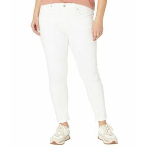 Imbracaminte Femei Madewell Plus 9quot Mid-Rise Crop in Pure White Pure White imagine