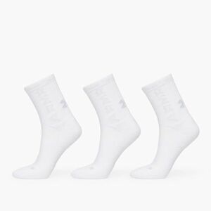 Under Armour 3-Maker Cushioned Mid-Crew 3-Pack Socks White imagine