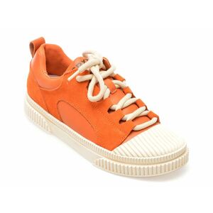 Pantofi GRYXX portocalii, 23090, din piele naturala imagine