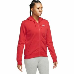 Nike NSW CLUB FLC FZ HOODIE STD Hanorac pentru femei, roșu, mărime imagine