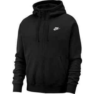 Nike NSW CLUB HOODIE FZ BB Hanorac de bărbați, negru, mărime M imagine