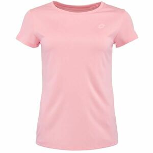 Lotto MSP W TEE II Tricou de antrenament femei, roz, mărime XL imagine