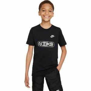 Nike NSW TEE AMPLIFY FA23 Tricou de băieți, negru, mărime M imagine