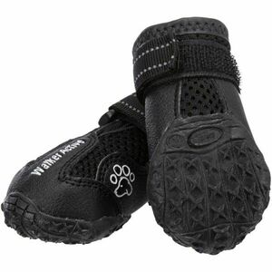 TRIXIE WALKER ACTIVE L-XL 2PCS Papucei de protecție, negru, mărime L-XL imagine