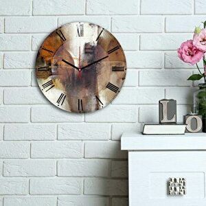 Ceas decorativ de perete Home Art, 238HMA6168, Multicolor imagine