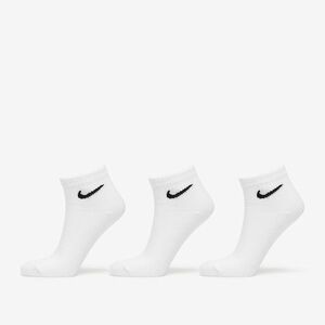 Nike Everyday Lightweight Ankle Socks 3-Pack White imagine