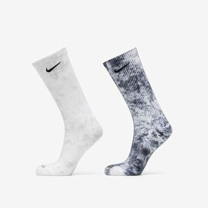 Nike Everyday Plus Cushioned Tie-Dye Crew Socks 2-Pack Multi-Color imagine