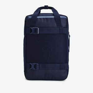 Under Armour Project Rock Box Duffle Backpack Midnight Navy/ Midnight Navy/ Hushed Blue imagine