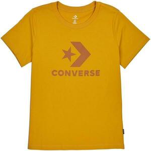 Tricou femei Converse Center Front Logo 10018569-703, S, Maro imagine