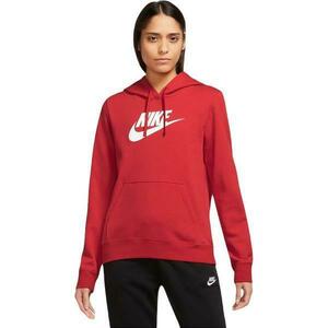 Hanorac femei Nike Sportswear Club Fleece DQ5775-657, M, Rosu imagine