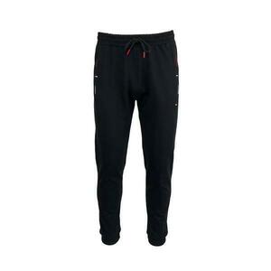 Pantaloni trening barbat, negru, cu terminatie inferioara elastica, 2XL imagine