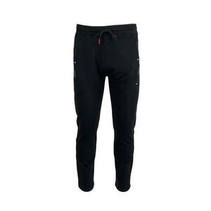 Pantaloni trening barbat, 3 buzunare cu fermoare, negru, XL imagine