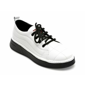 Pantofi GRYXX albi, 5091347, din piele naturala imagine